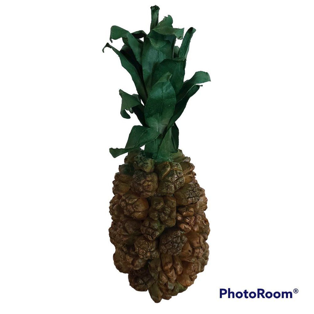Faux Pineapple Shabby Chic Retro Welcome Hospitality Décor Vintage